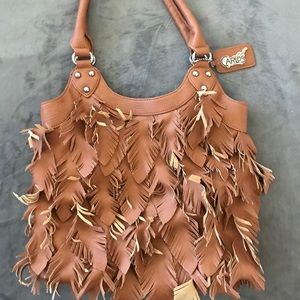 Carlos Santana brown purse
